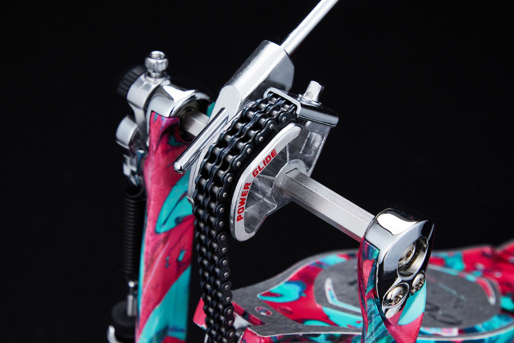 Tama HP900PMCS Iron Cobra Power Glide Single Pedal - Marble Coral Swirl – Bild 5
