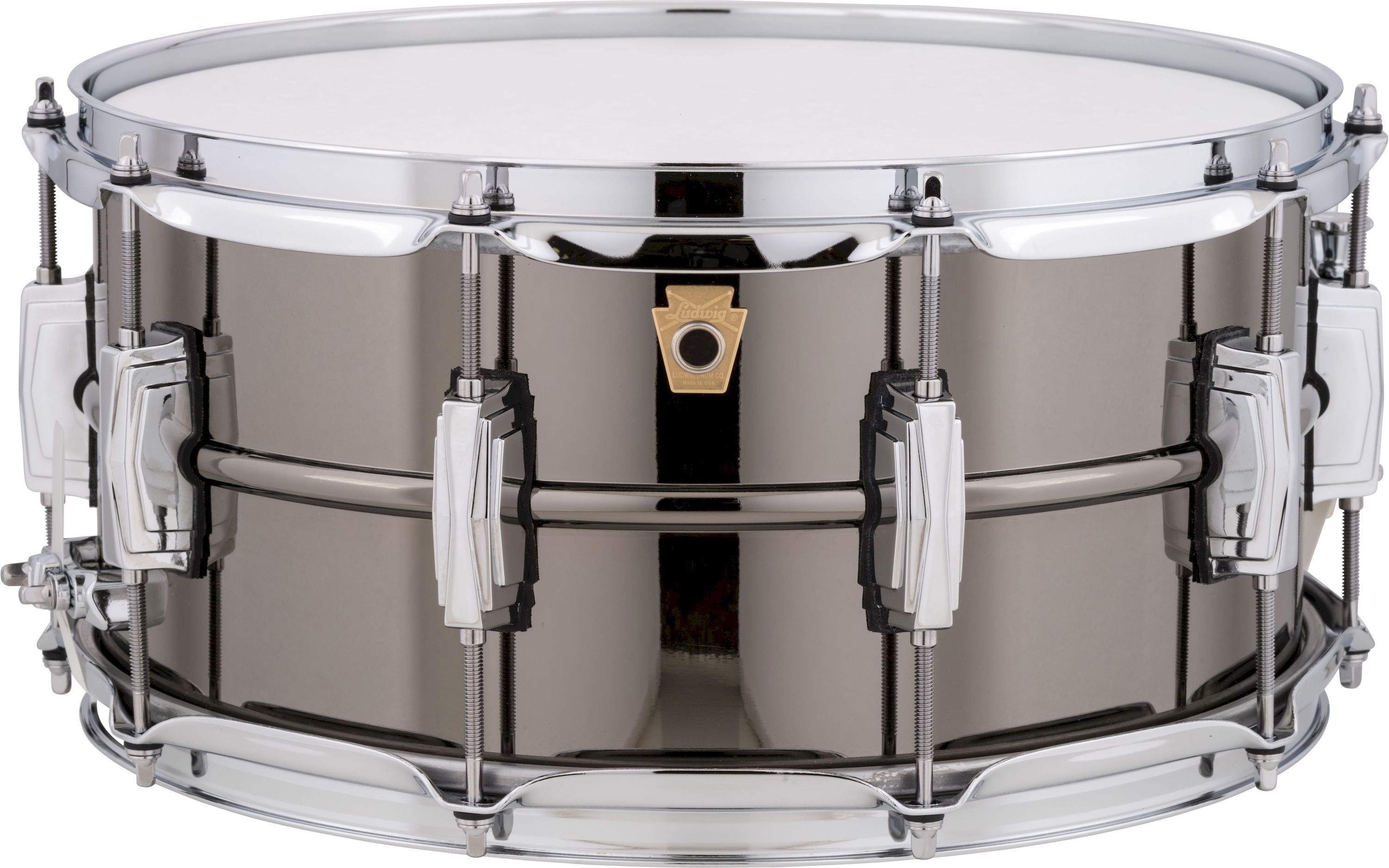 Ludwig LB417 Black Beauty Snare Drum 14x6.5 Ludwig LB417 Black Beauty Snare Drum 14x6.5
