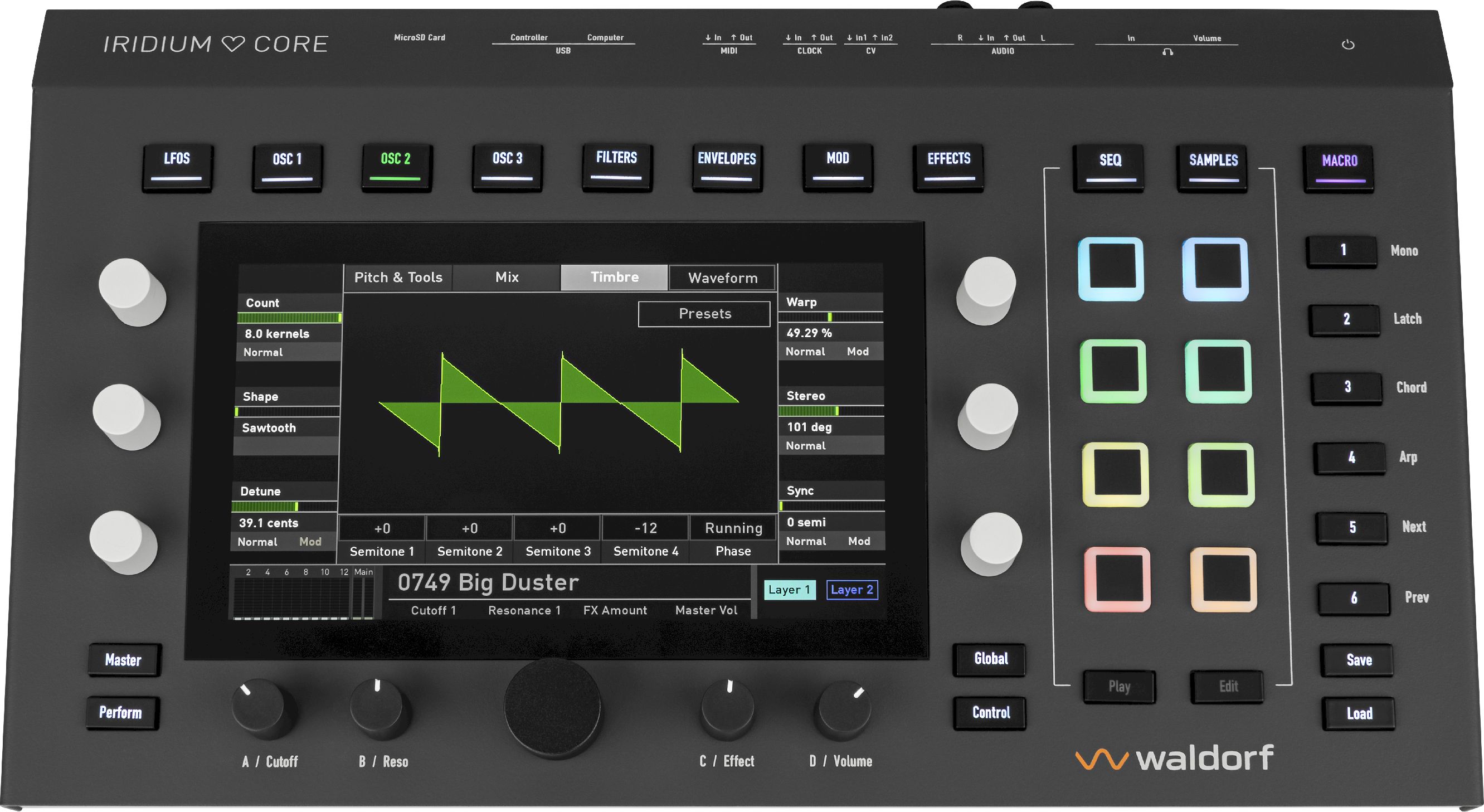 Waldorf Iridium Core Waldorf Iridium Core
