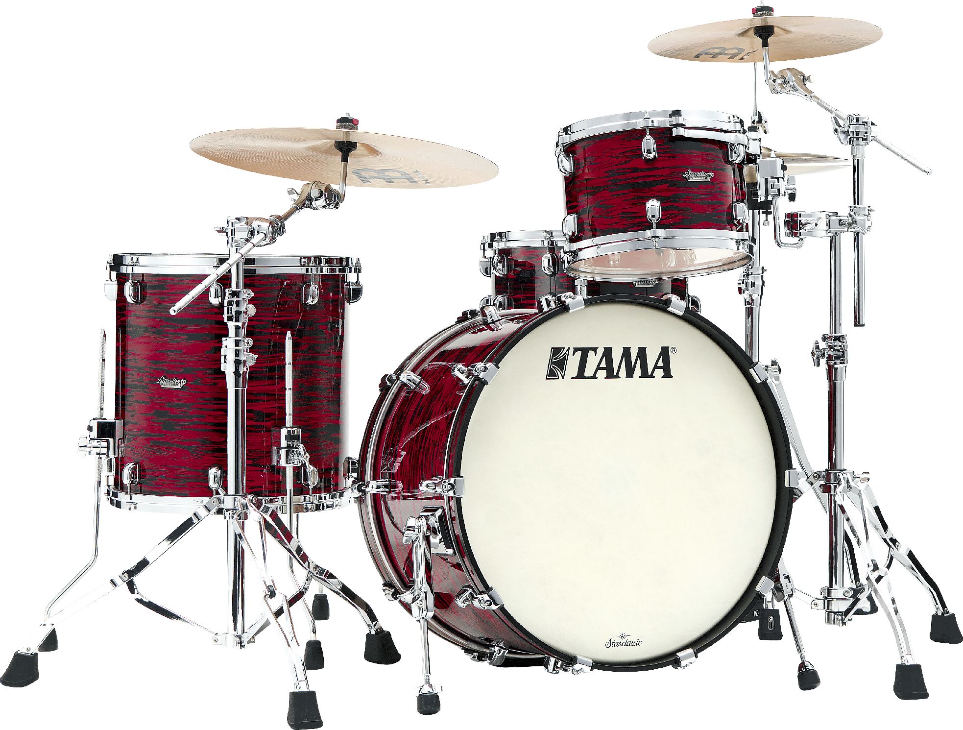 Tama MR32CZS-TQP Starclassic Maple Shell Set 3tlg. - Red Oyster/Chrome – Bild 3