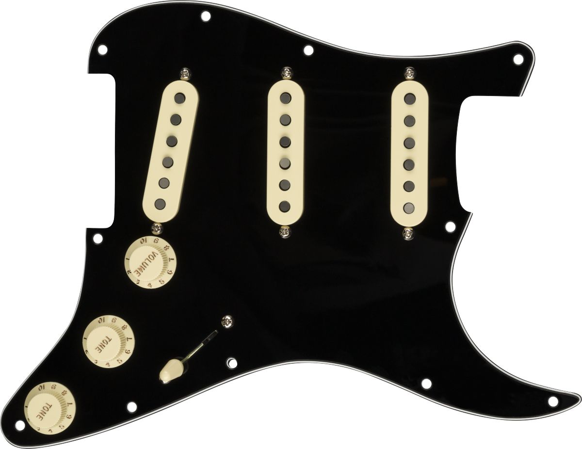 Fender Pre-Wired Strat Pickguard Custom Shop Fat 50s Pickups