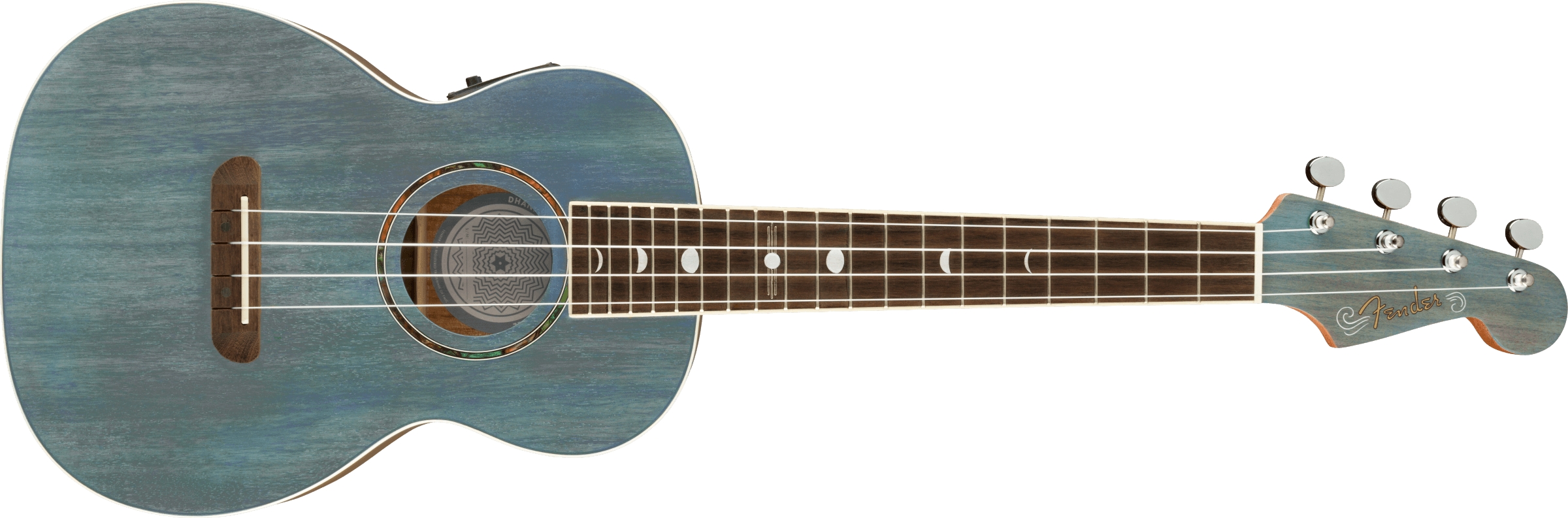Fender Dhani Harrison Tenor Ukulele Turquoise 