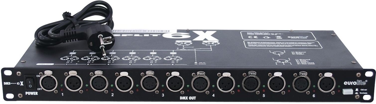 Eurolite DMX Split 6X
