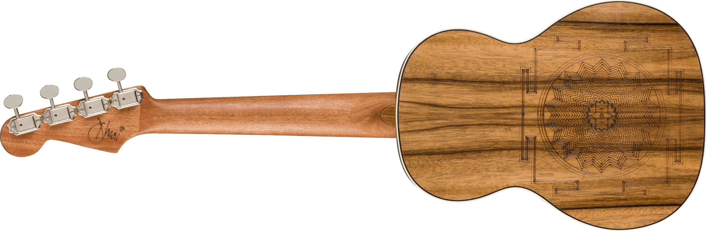 Fender Dhani Harrison Tenor Ukulele Turquoise  – Bild 2