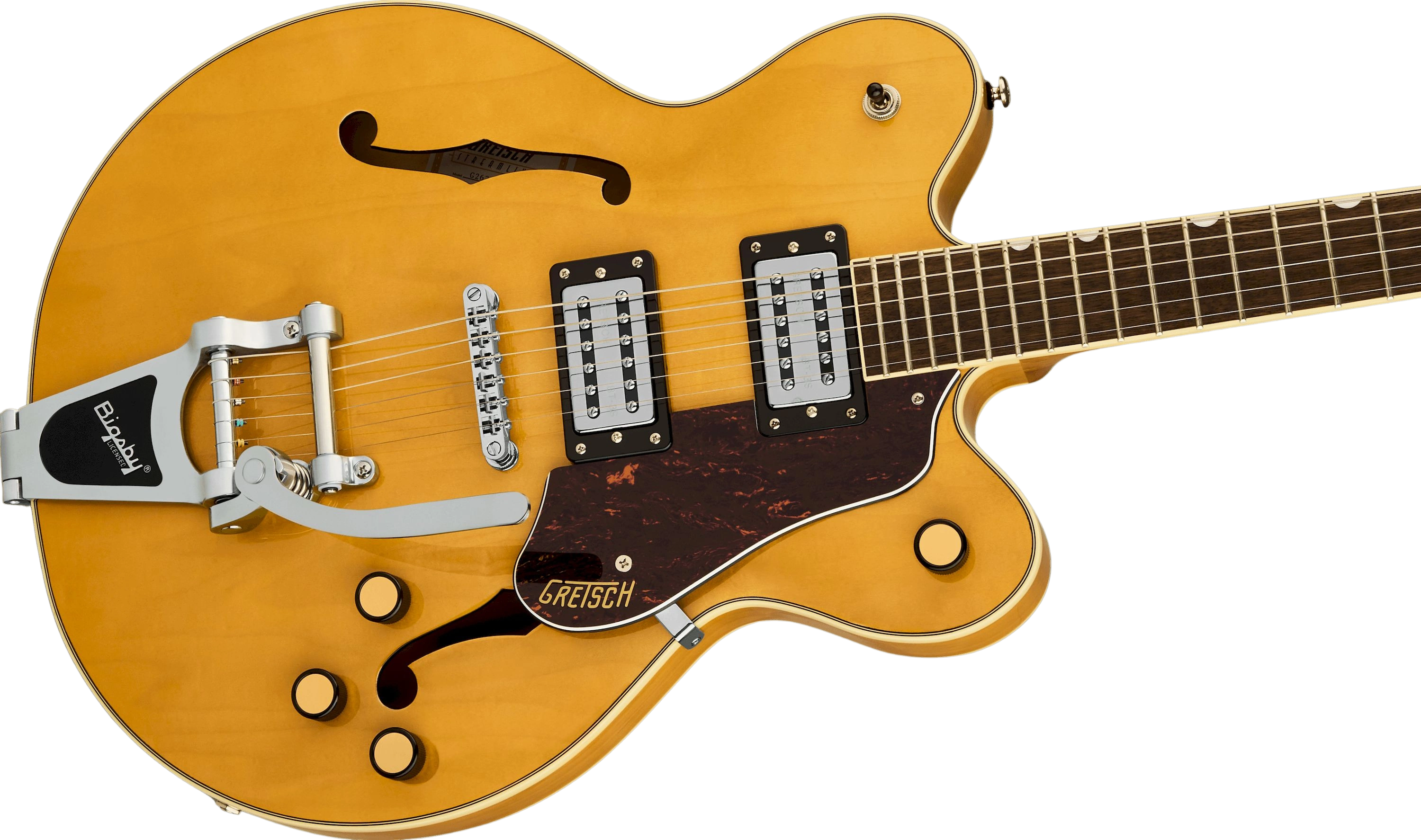 Gretsch G2622T Streamliner Center-Block Double Cut Bigsby Village Amber – Bild 3