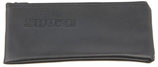 Shure Tasche f. SM 58/57 schwarz Kunstleder