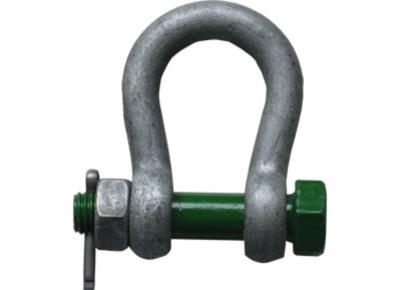 Rock Shop shackle, nut, split pin, 3.25 t load capacity Rock Shop shackle, nut, split pin, 3.25 t load capacity