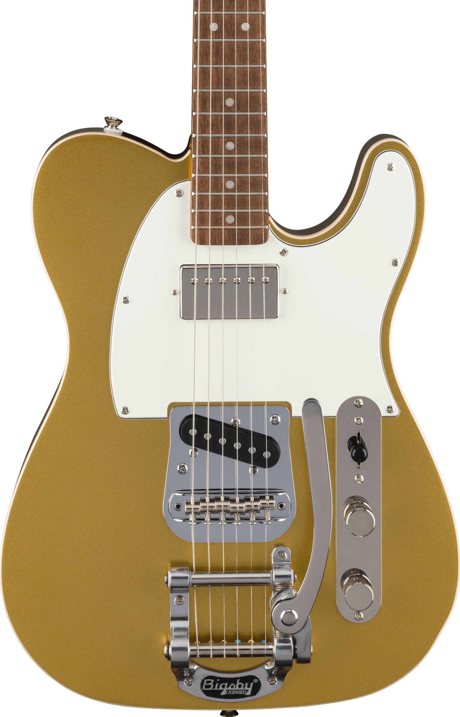 Fender Squier Classic Vibe Custom Telecaster SH Bigsby Aztec Gold – Bild 3