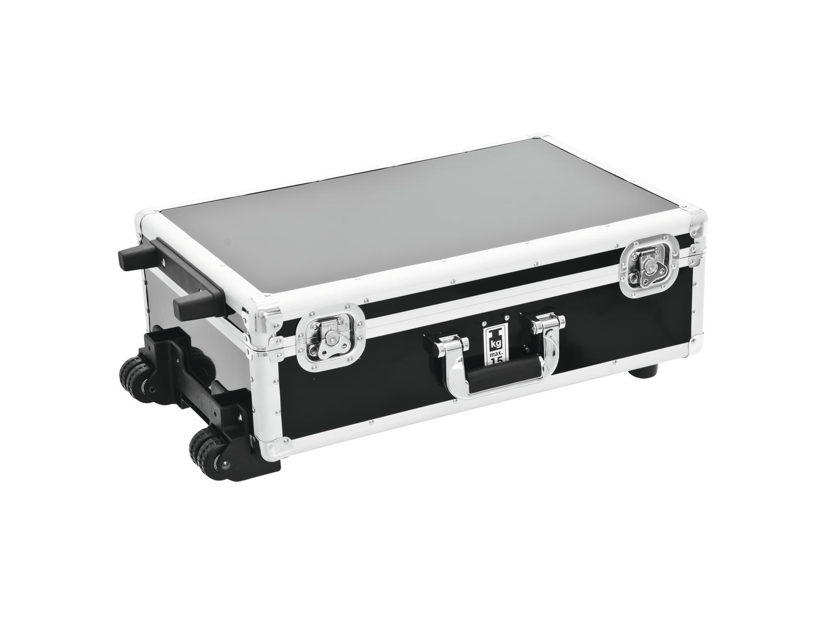 Roadinger CD-Case schwarz 120 CDs mit Trolley