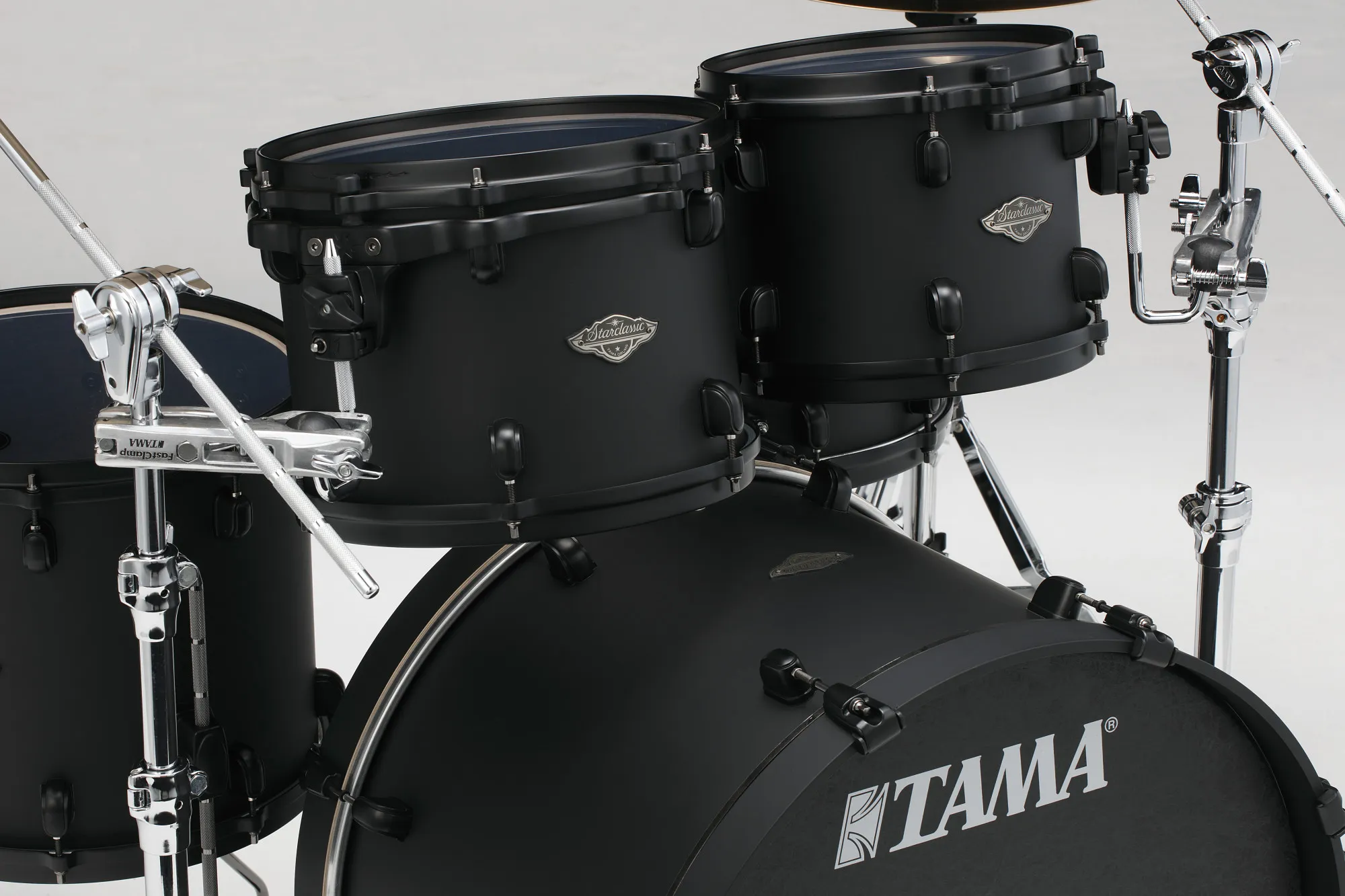 Tama MBS52AZMBSFBK Starclassic Performer Shell Kit, 5-piece – Flat Black LTD – Bild 5