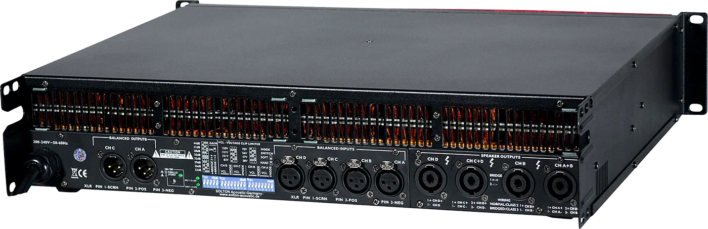 Solton Acoustic DX4 Power Amplifier – Bild 2