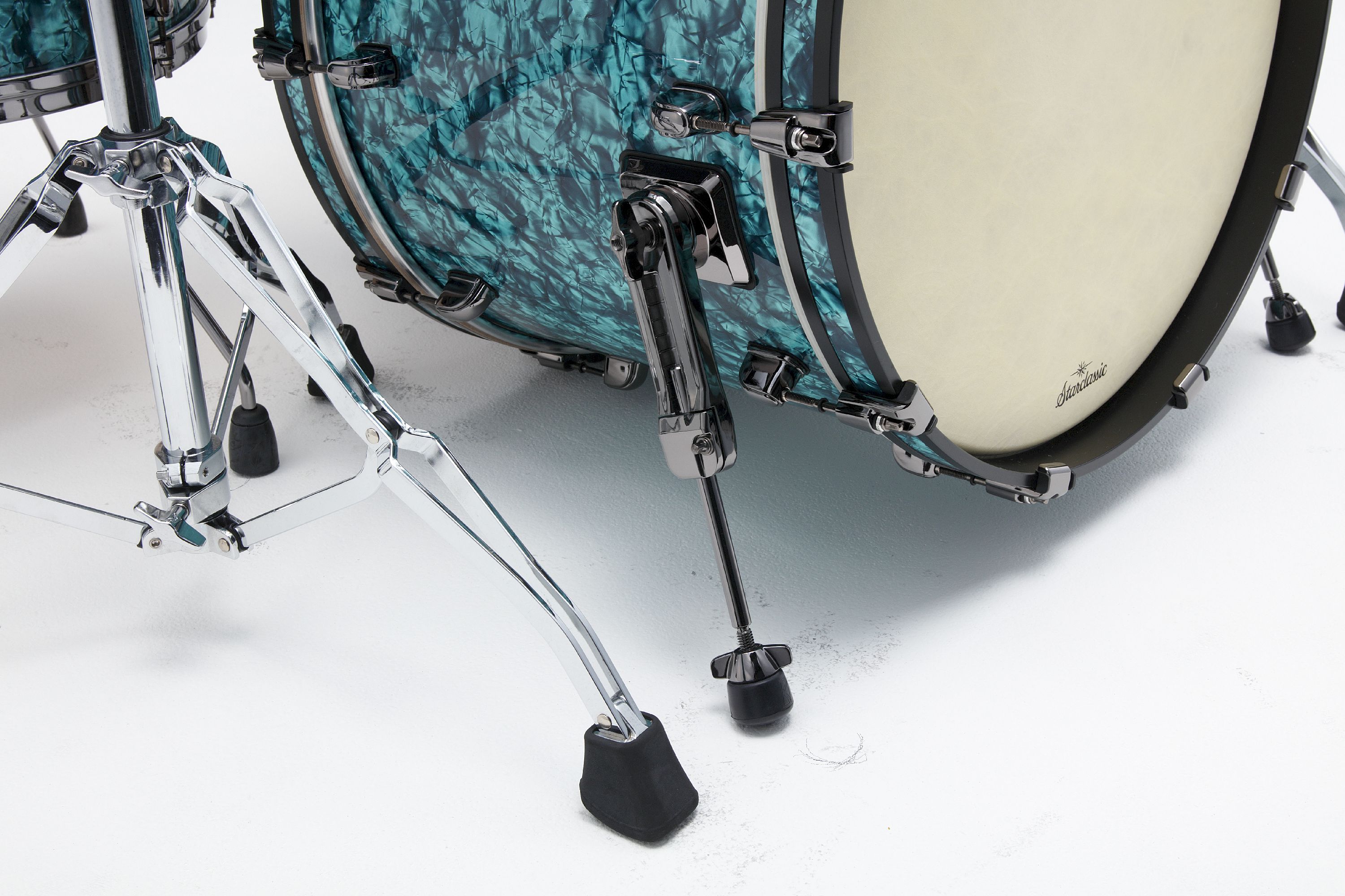 Tama MR42TZBNS-TQP Starclassic Maple Shell Set 4tlg. - Turquoise Pearl/Black Nickel – Bild 6