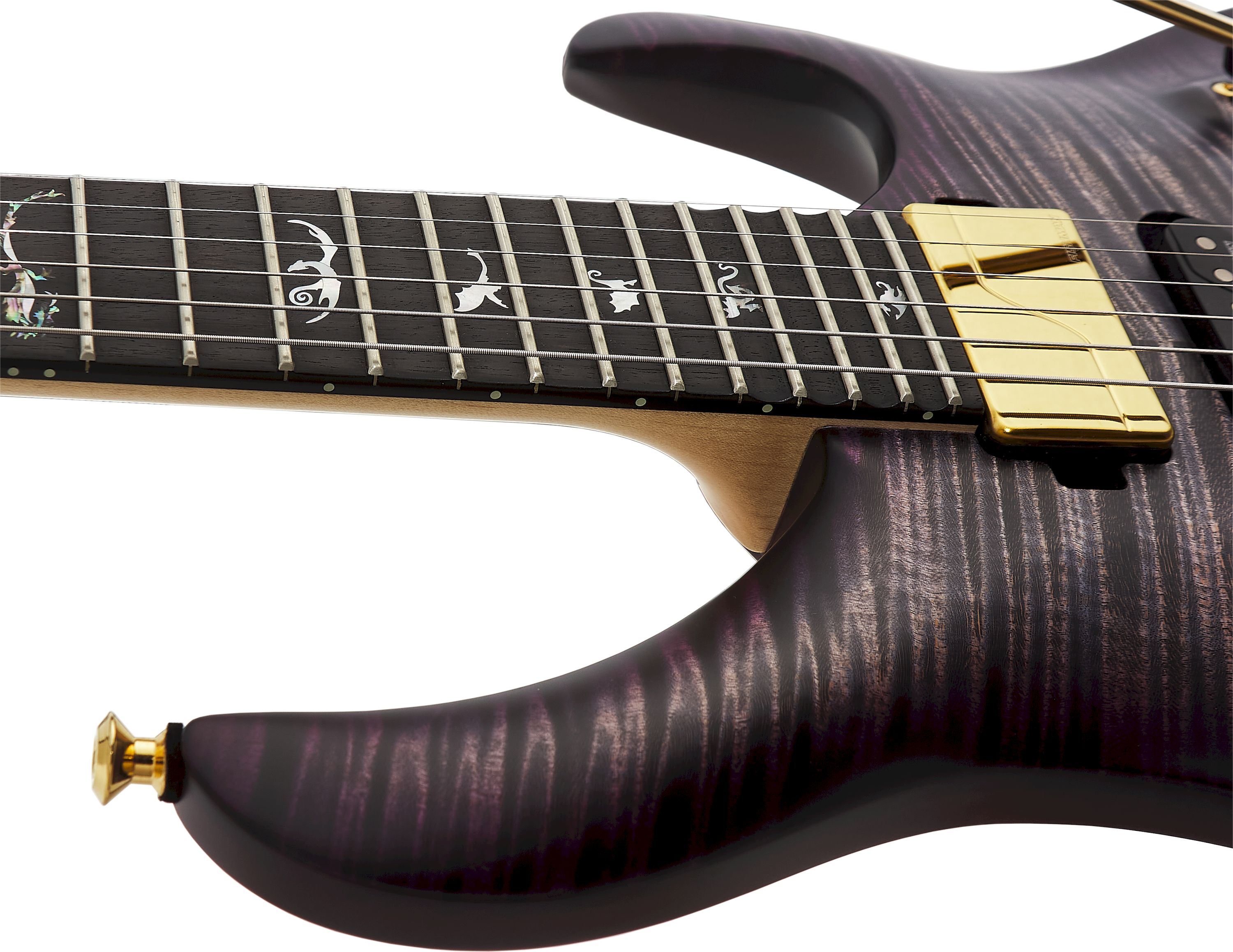 PRS Chleo Herman Li Signature Limited Edition Charcoal Purple Wraparound Burst – Bild 7