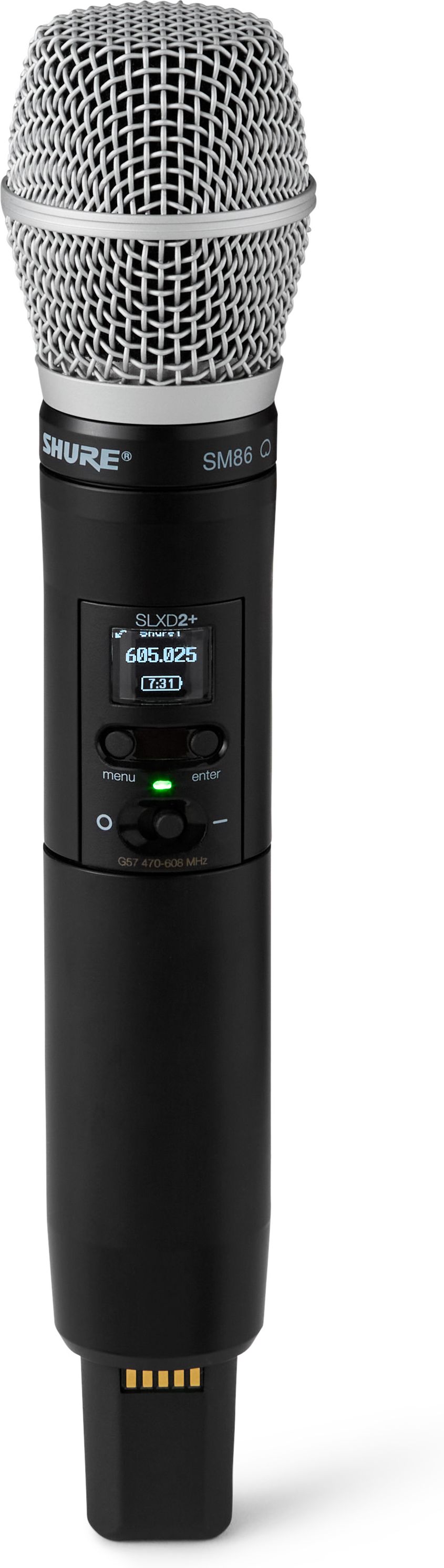 Shure SLXD2+ SM86 Handsender, G65