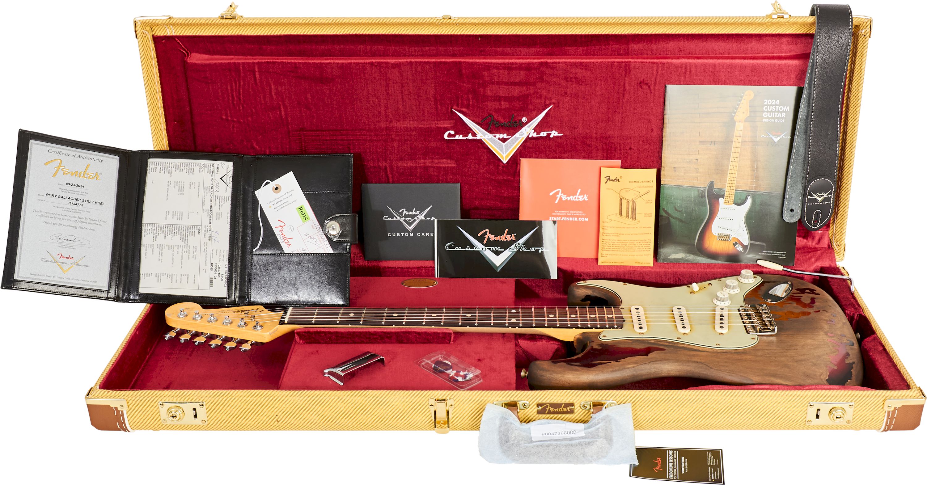 Fender Custom Shop Rory Gallagher Stratocaster Relic 3-Color Sunburst