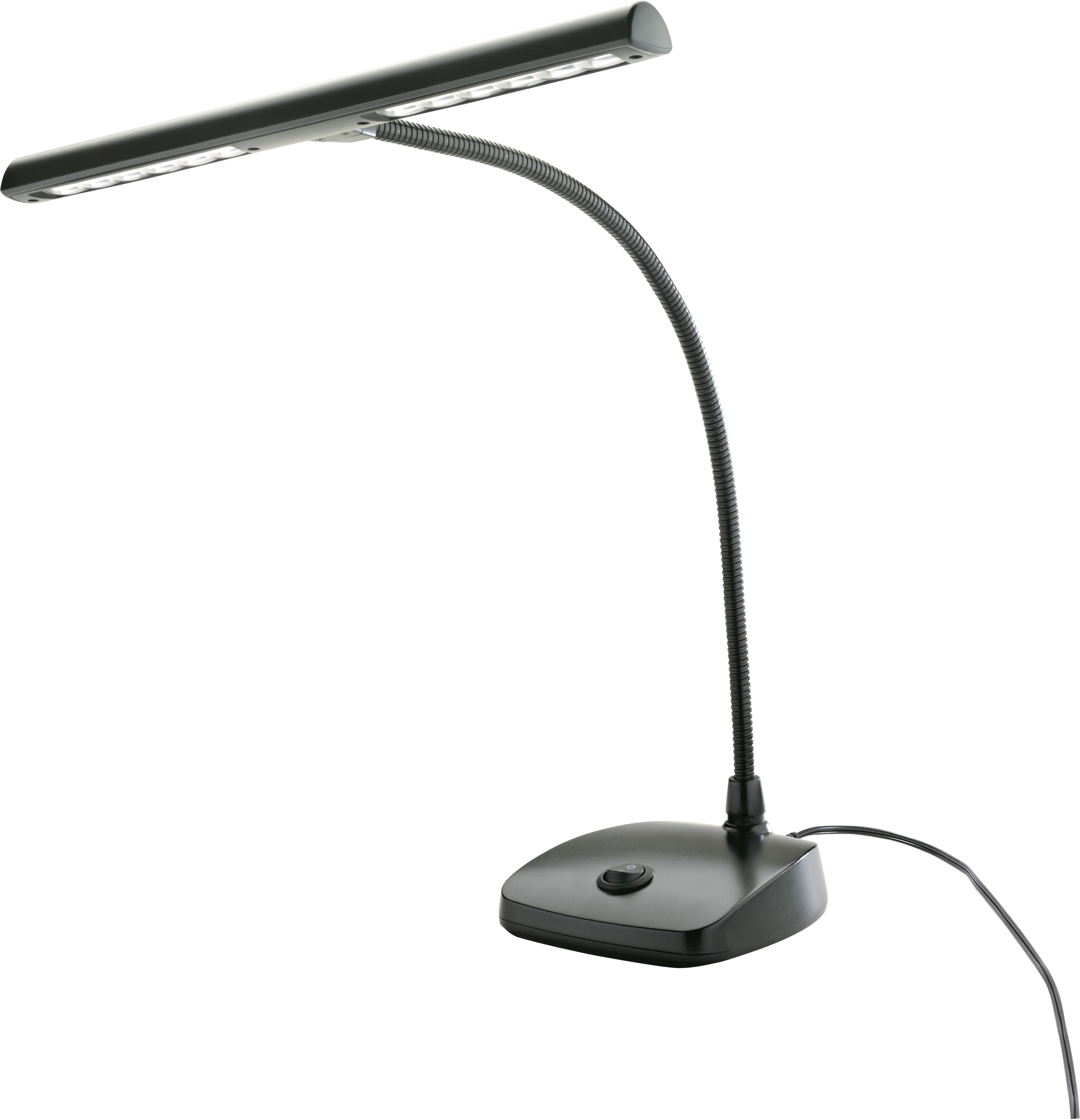 K&M 12297 LED Pianoleuchte Schwarz