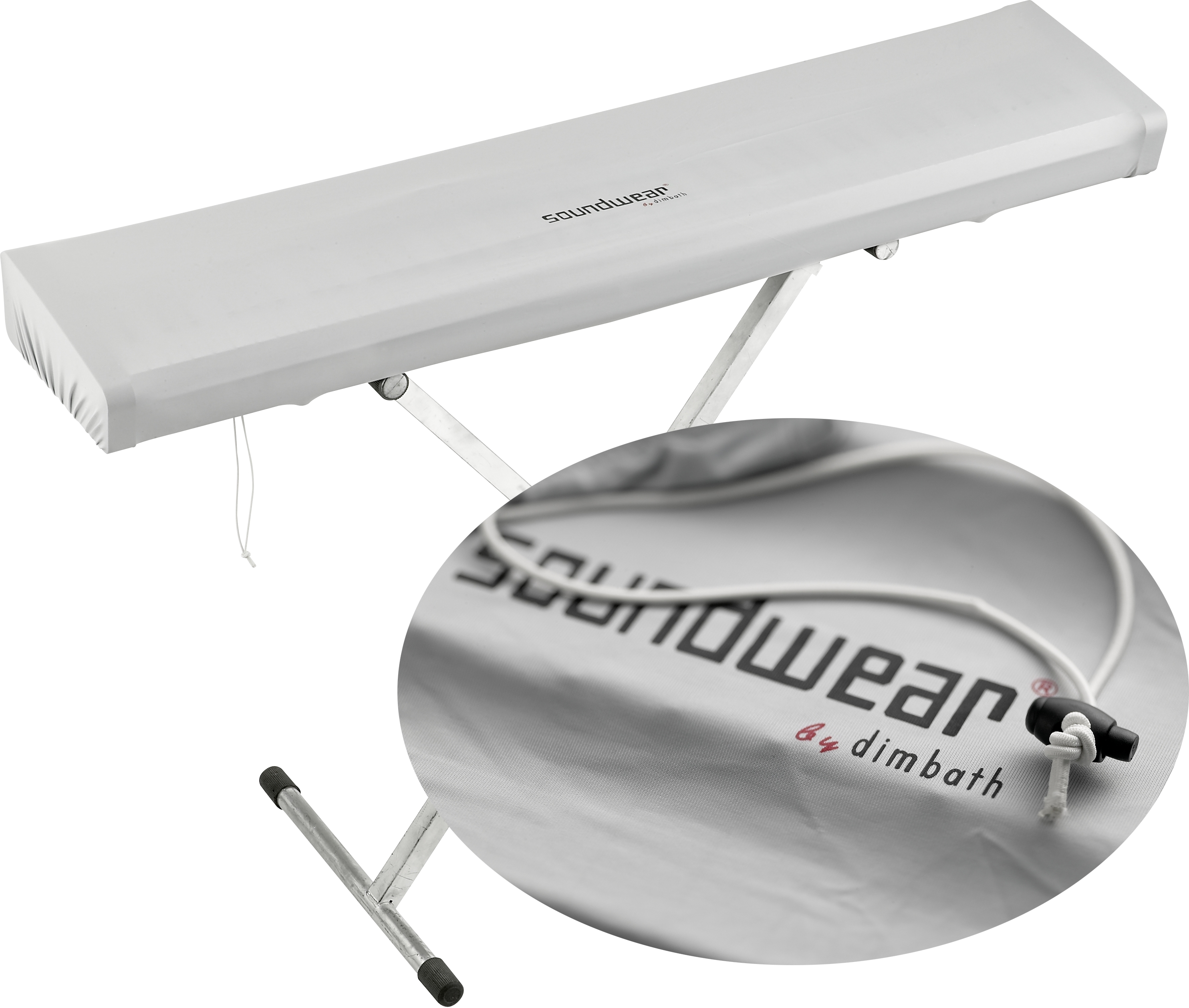 OK 232 Keyboard-Abdeckhaube silber