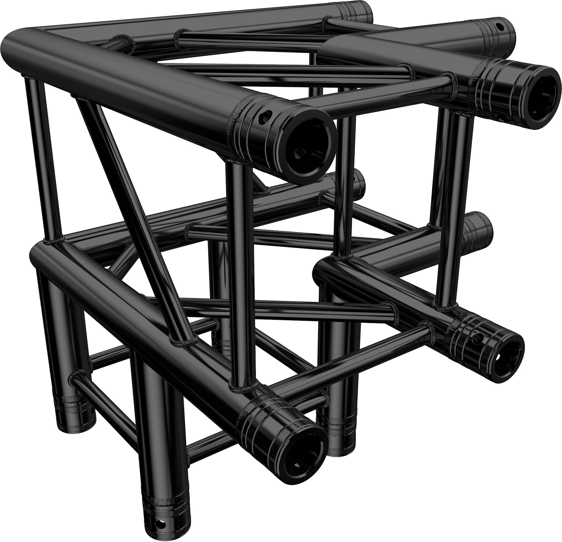Global Truss F34 3-Weg Ecke C30 90° stage black