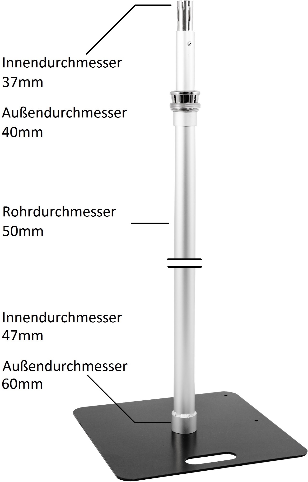 Global Truss Teleskopstange 1,8 - 4,2m – Bild 7