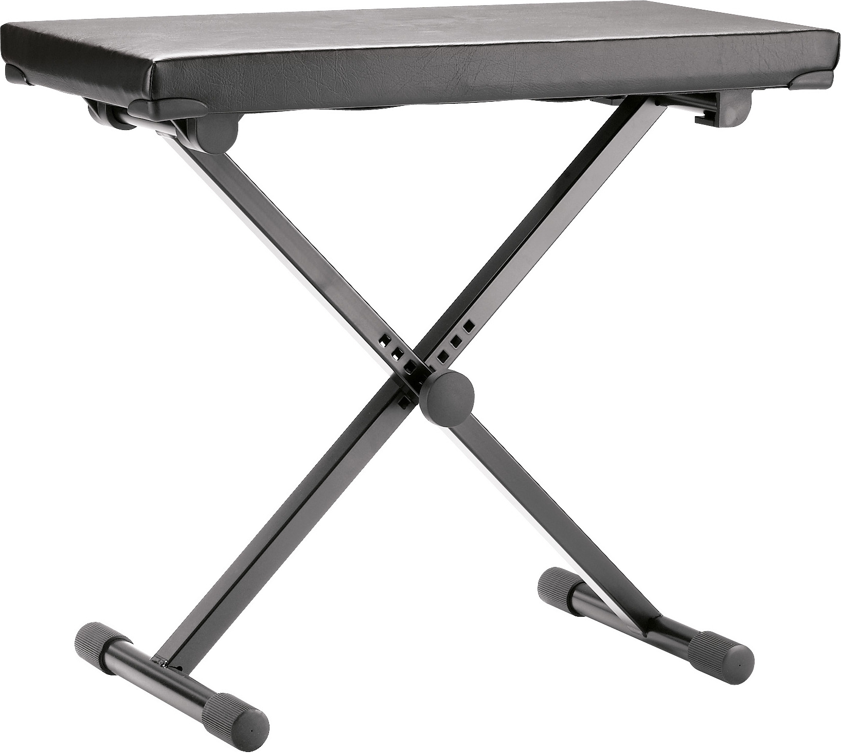 K&M 14075 Keyboard bench - black imitation leather K&M 14075 Keyboard bench - black imitation leather
