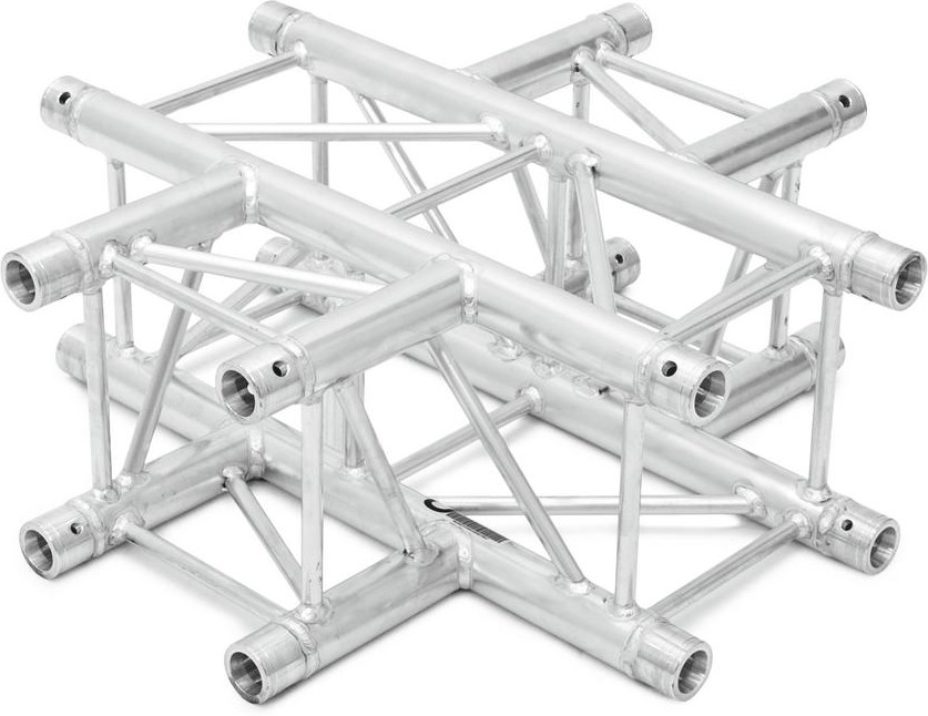 Alutruss QUADLOCK QL-ET34 C-41 4-Wege-Kreuzstück Alutruss QUADLOCK QL-ET34 C-41 4-Wege-Kreuzstück