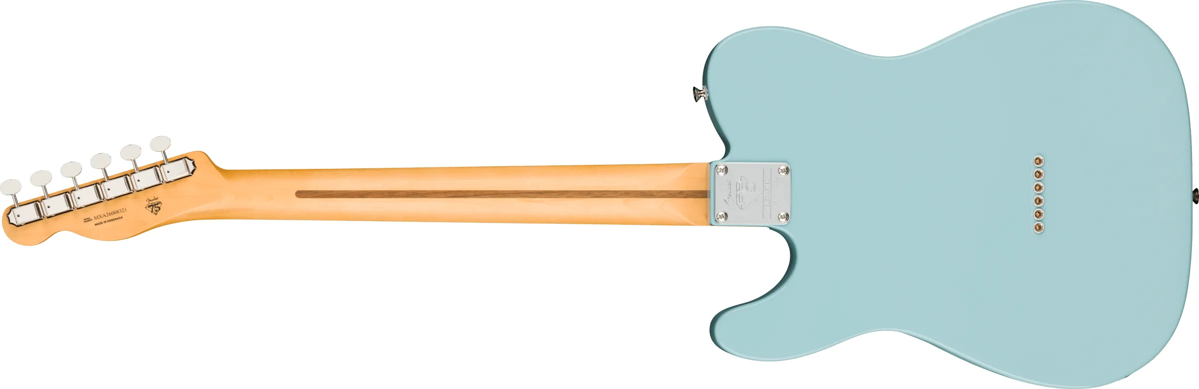 Fender 75th Anniversary Player II Telecaster Daphne Blue – Bild 2