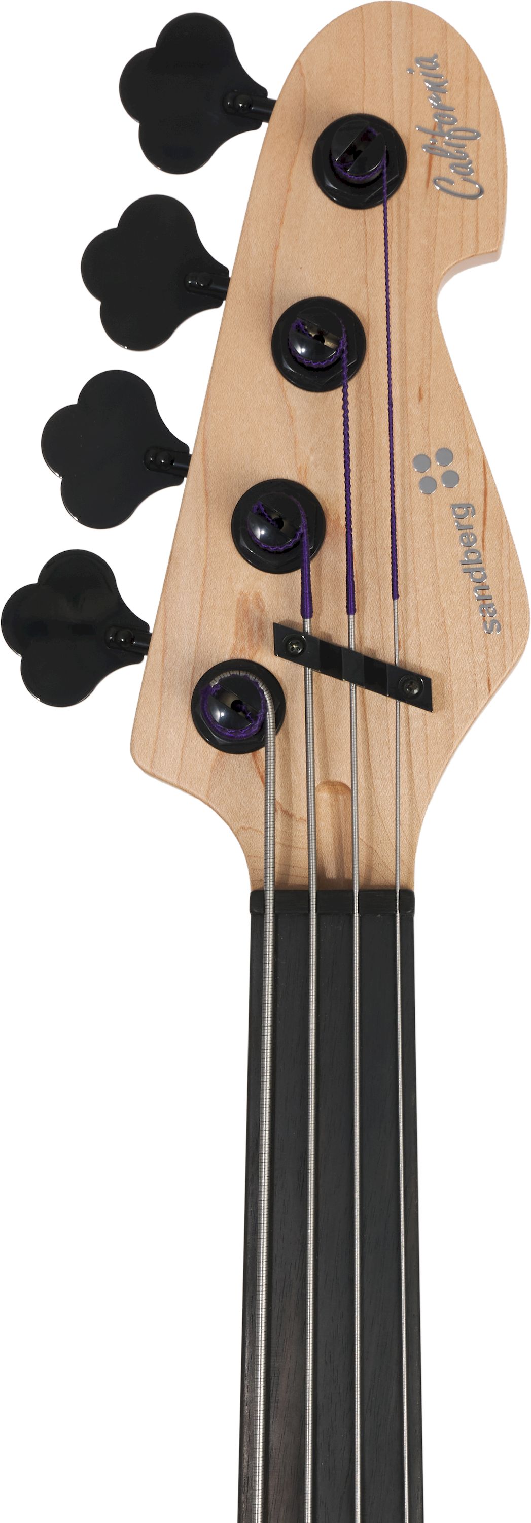 Sandberg California II TT-4 Fretless HG Natur Swamp Ash Ebony – Bild 5