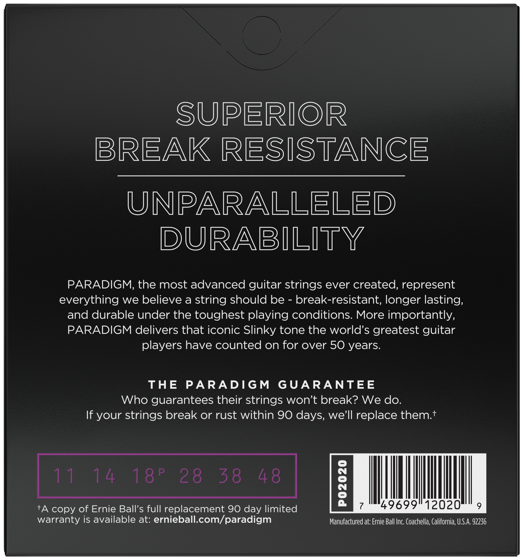Ernie Ball Paradigm Power Slinky 011-048 – Bild 2