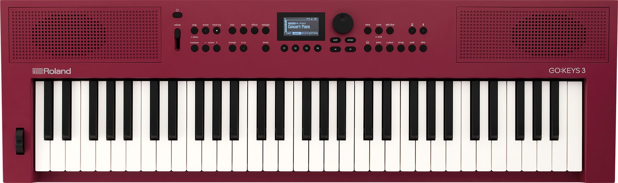 Roland GO:KEYS 3 Dark Red Roland GO:KEYS 3 Dark Red
