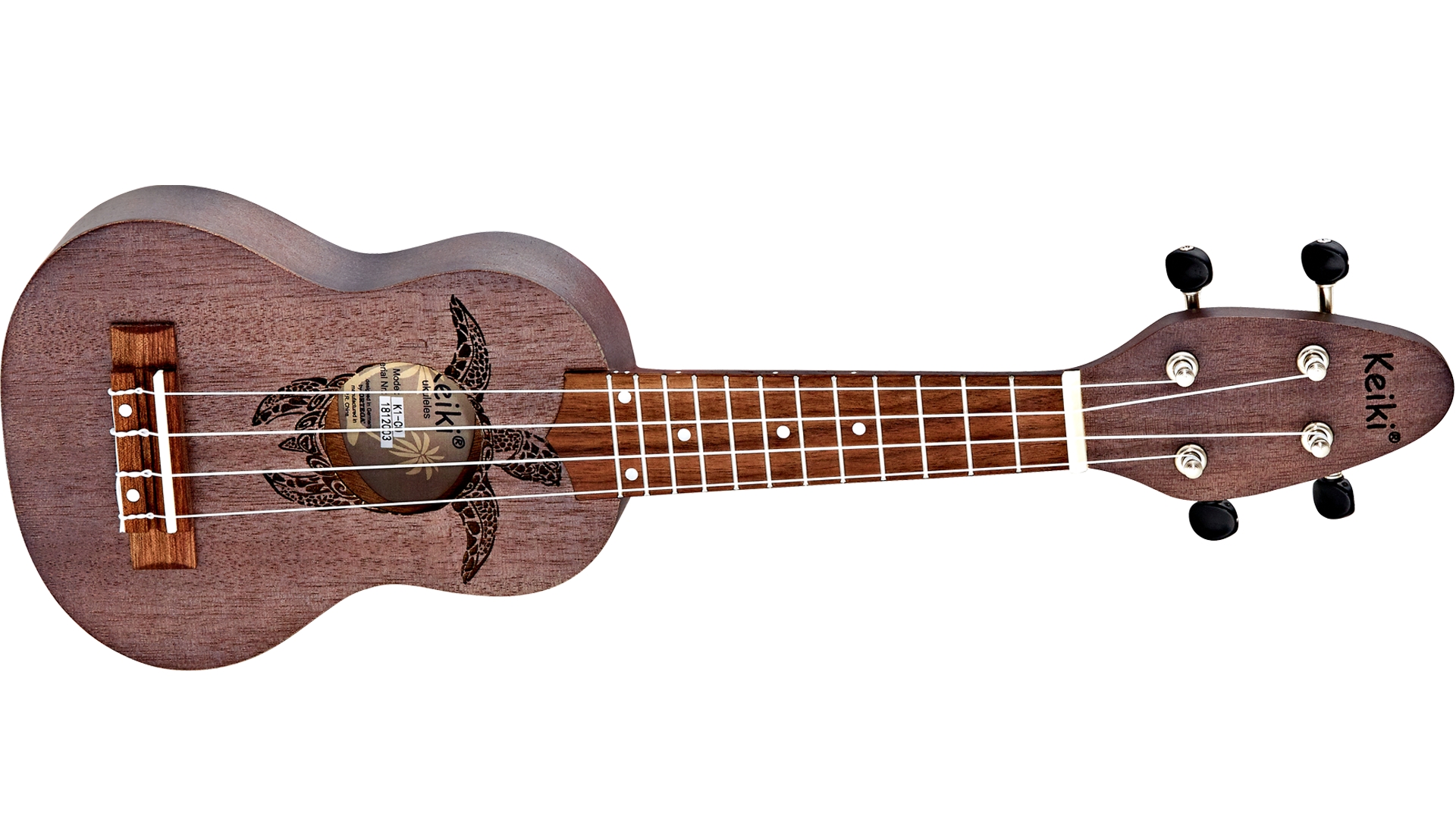 Ortega Keiki Ukulele Sopranino Coal