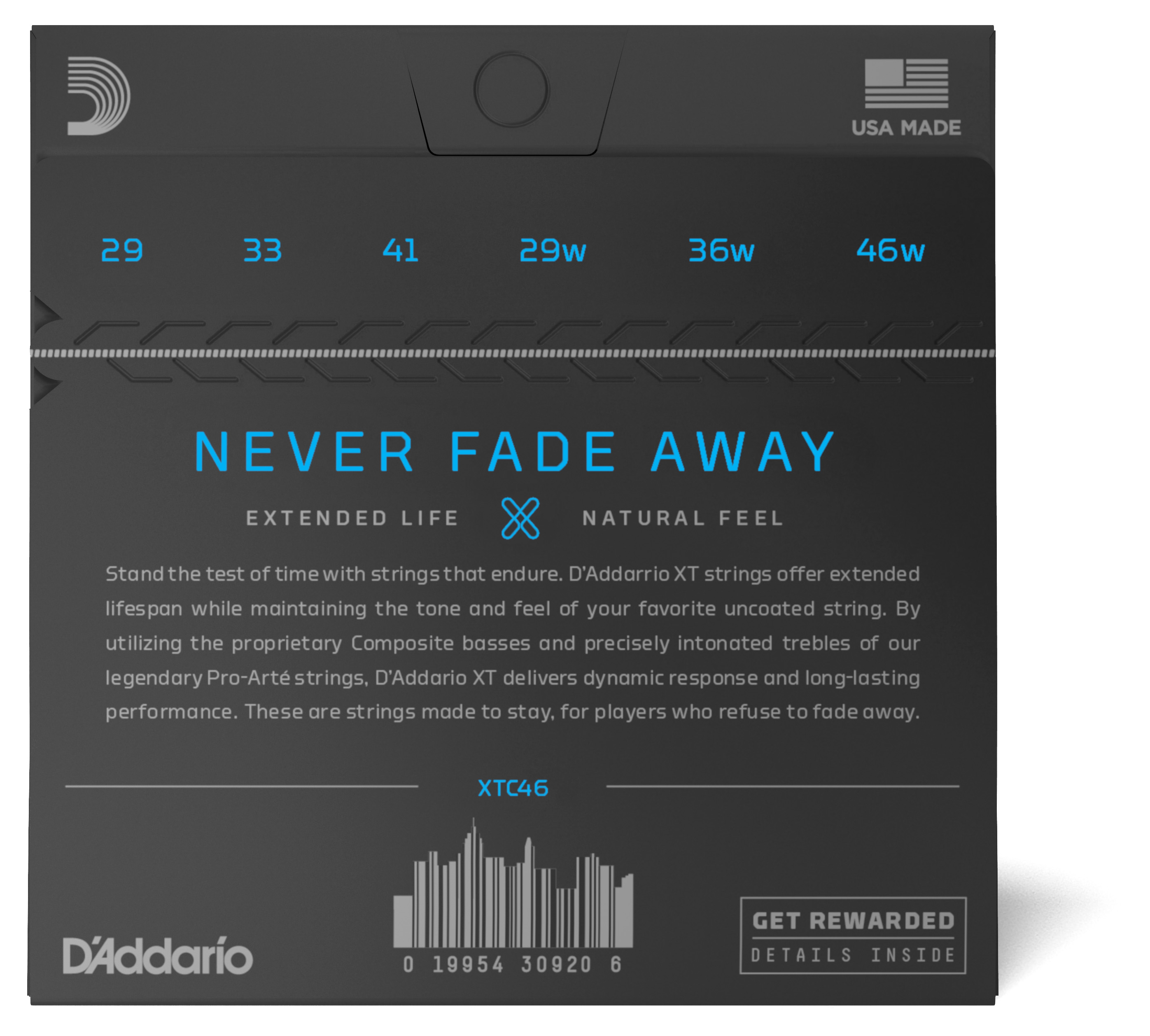 D Addario XTC46 XT Classical Hard Tension
