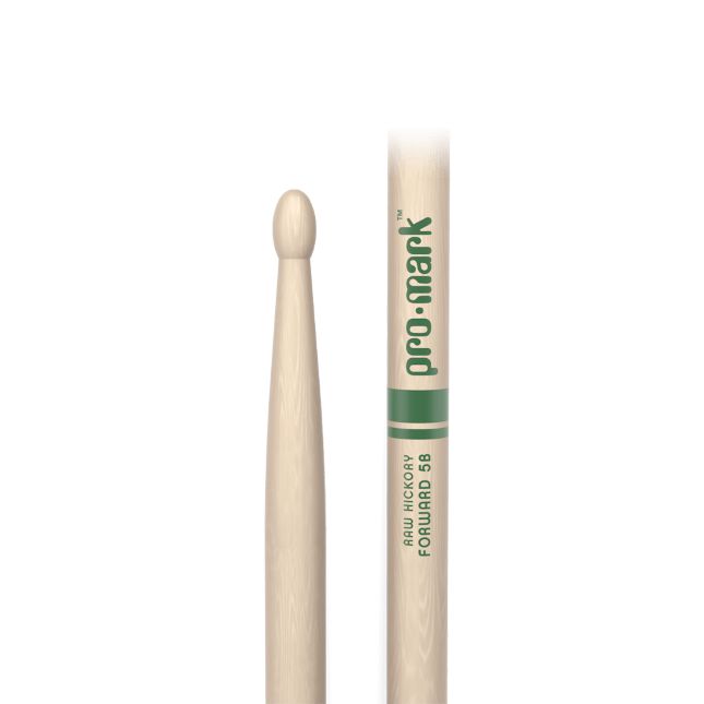 Pro Mark Classic TXR5BW Forward 5B "Raw" Hickory Wood Tip