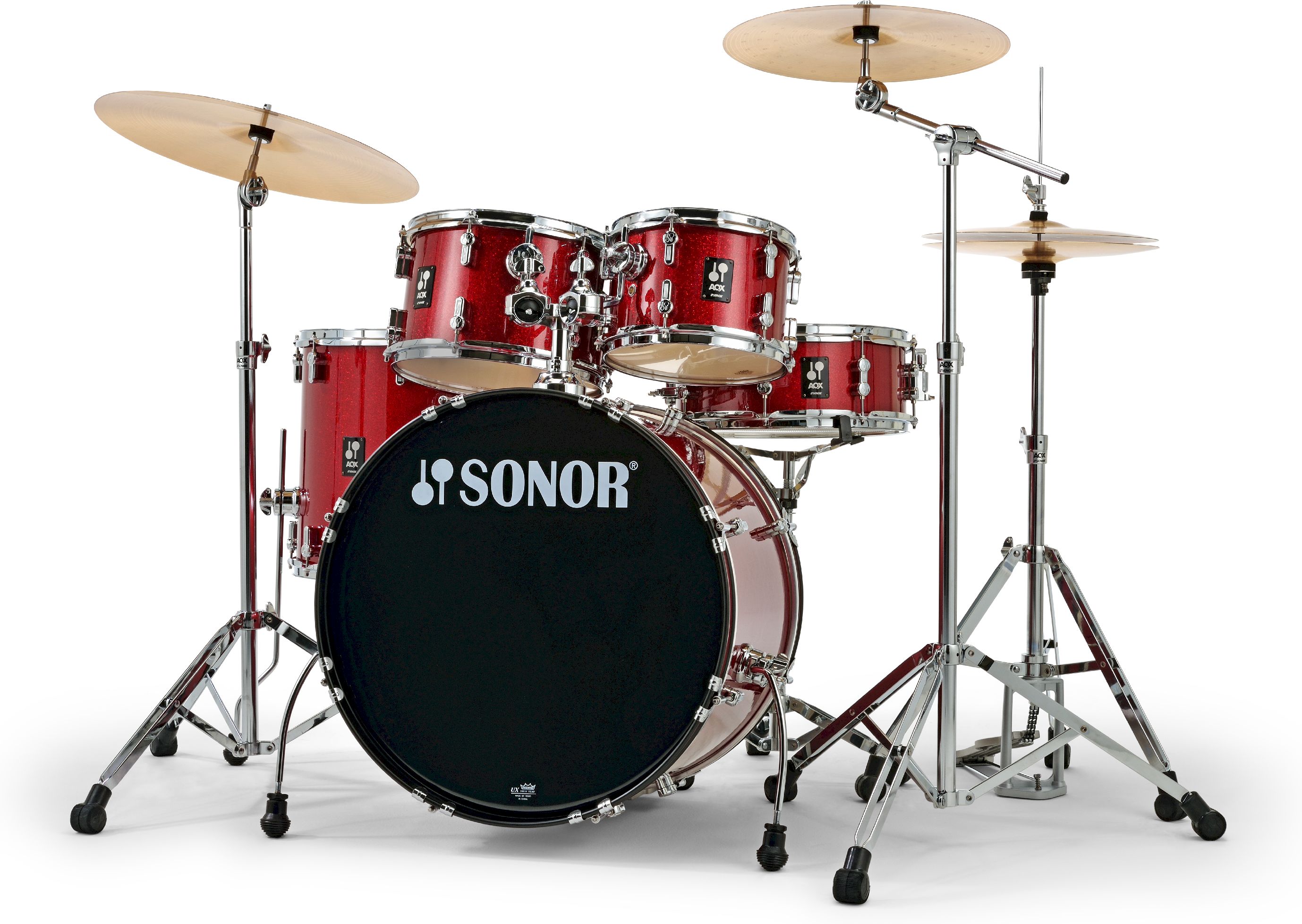 Sonor AQX Stage Set 17356 Red Moon Sparkle