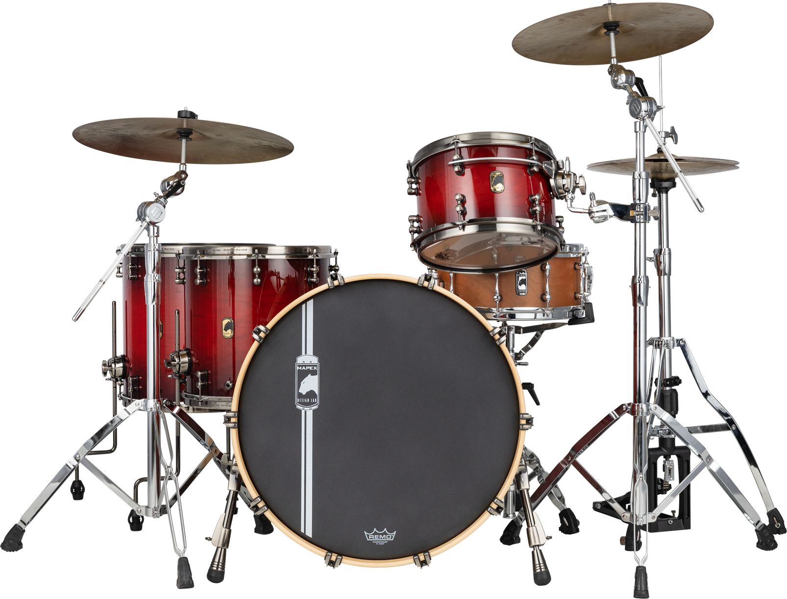 Mapex BPDLNC528XBHW  Black Panther Cherry Bomb Stage Shellset - Rose Burst – Bild 3
