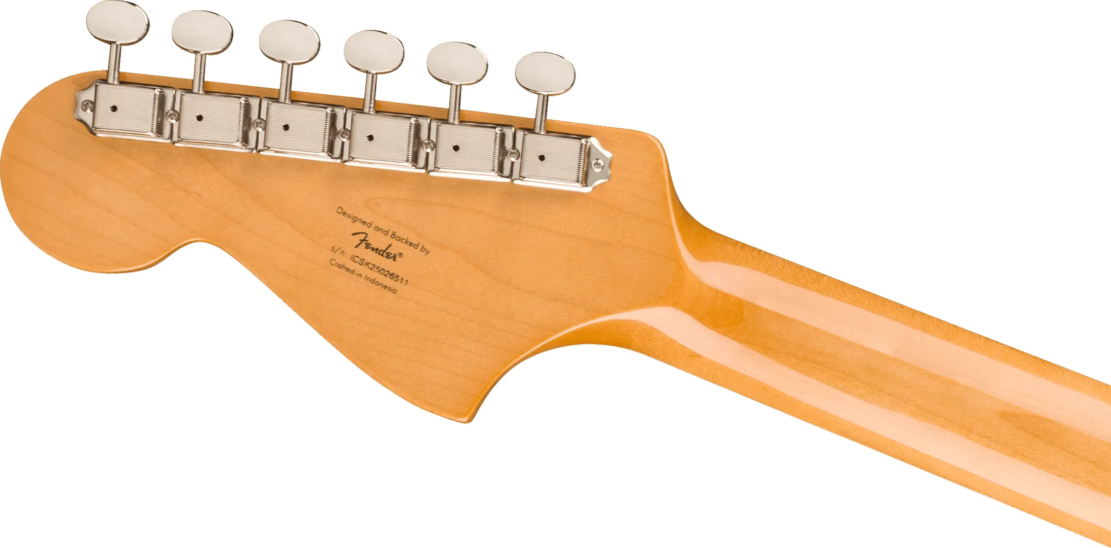 Fender Squier Classic Vibe FSR Bass VI Candy Apple Red Matching Headstock – Bild 5