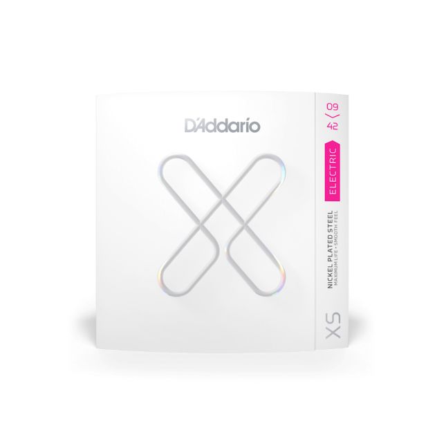 D Addario XS 0942 Electric Nickel Plated Coated Super Light