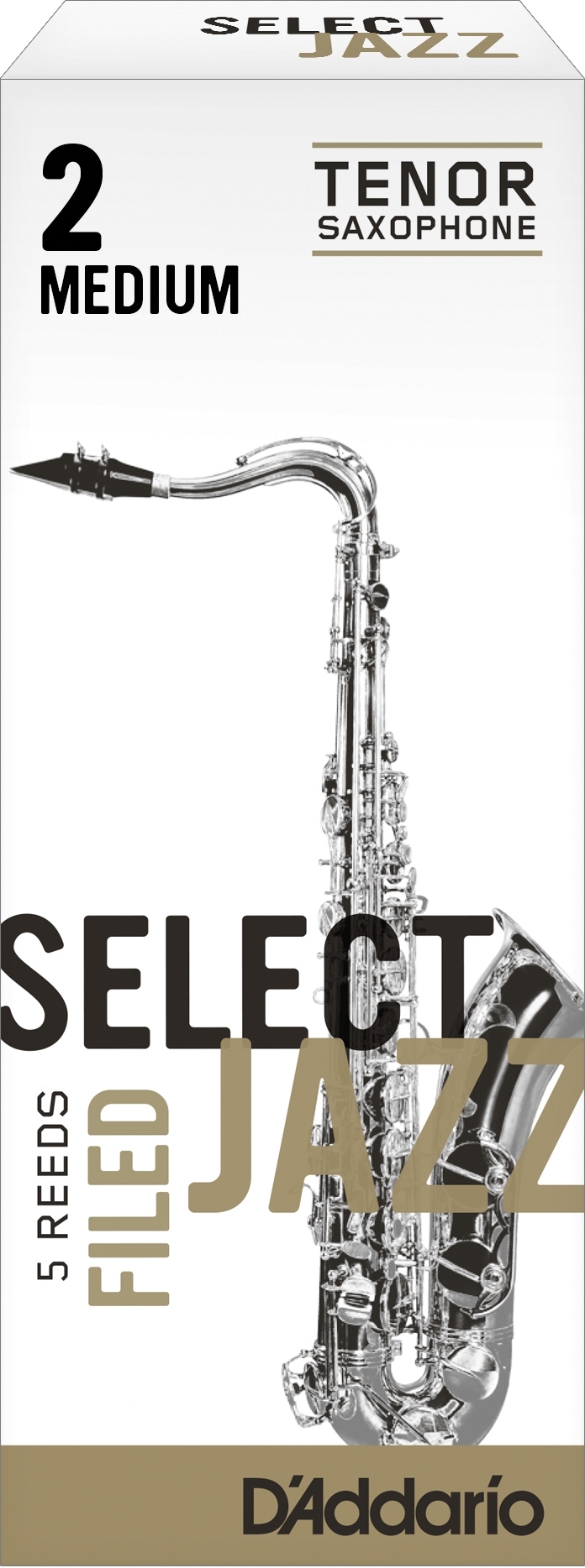 D'Addario Select Jazz Tenor Sax 2M Filed