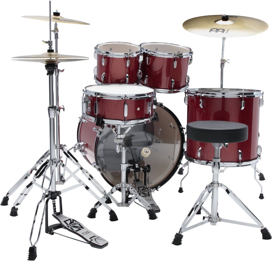 Tama ST52H6-CDS Stagestar Drum Set 5tlg. - Candy Red Sparkle – Bild 6
