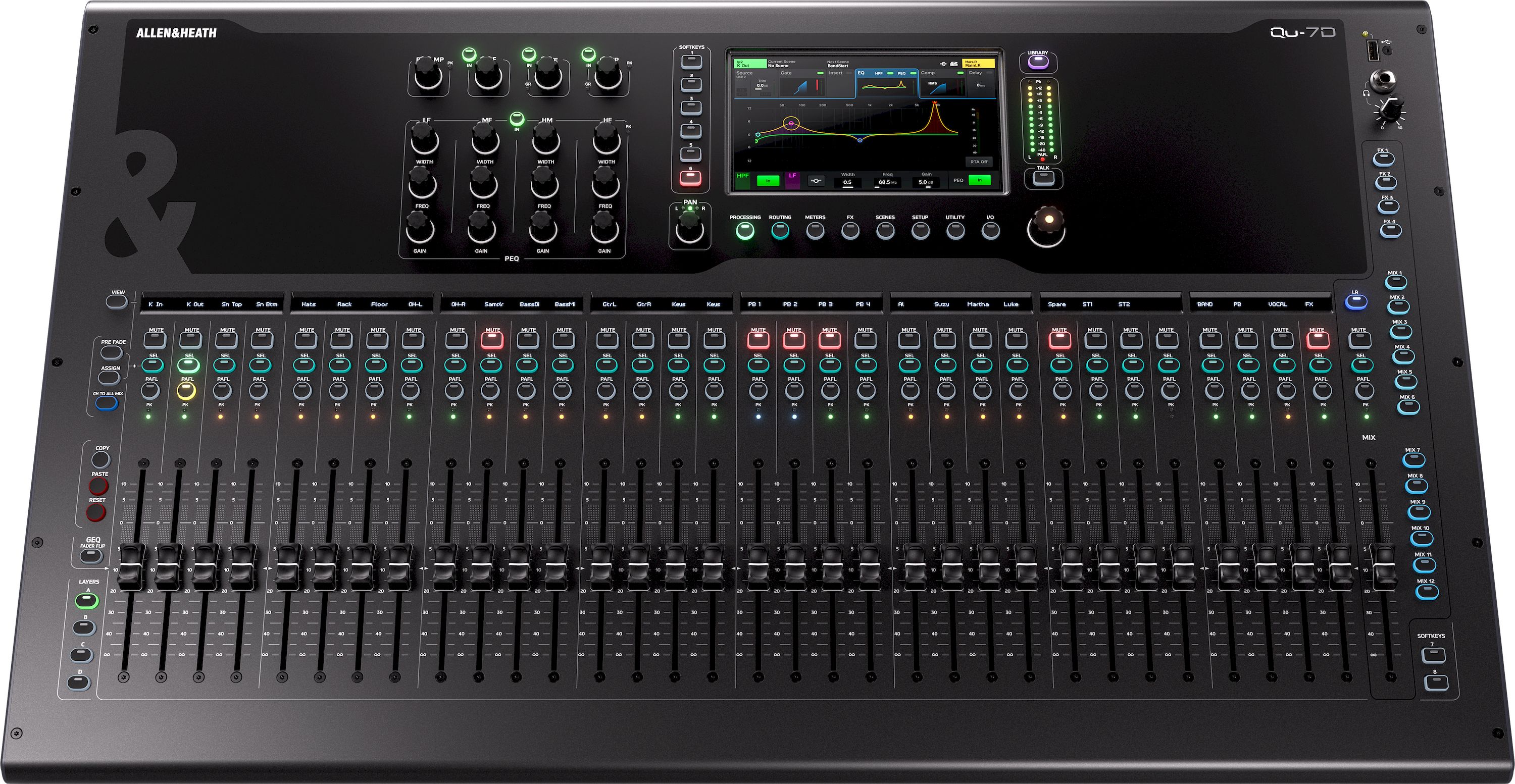 Allen & Heath QU-7D
