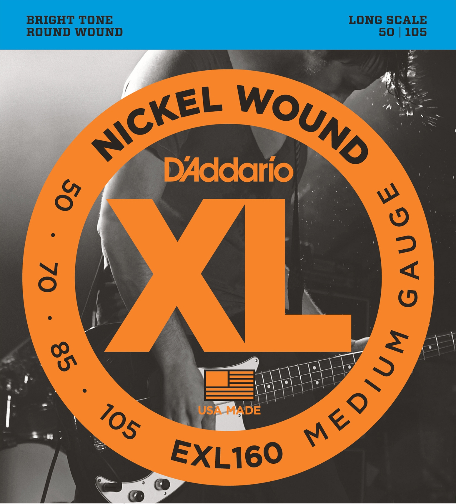 D Addario EXL 160 050-105 Medium D Addario EXL 160 050-105 Medium