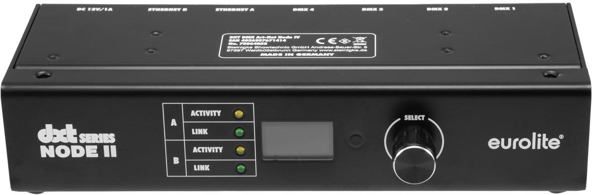 Eurolite DXT DMX Pixel Art-Net Node II Eurolite DXT DMX Pixel Art-Net Node II