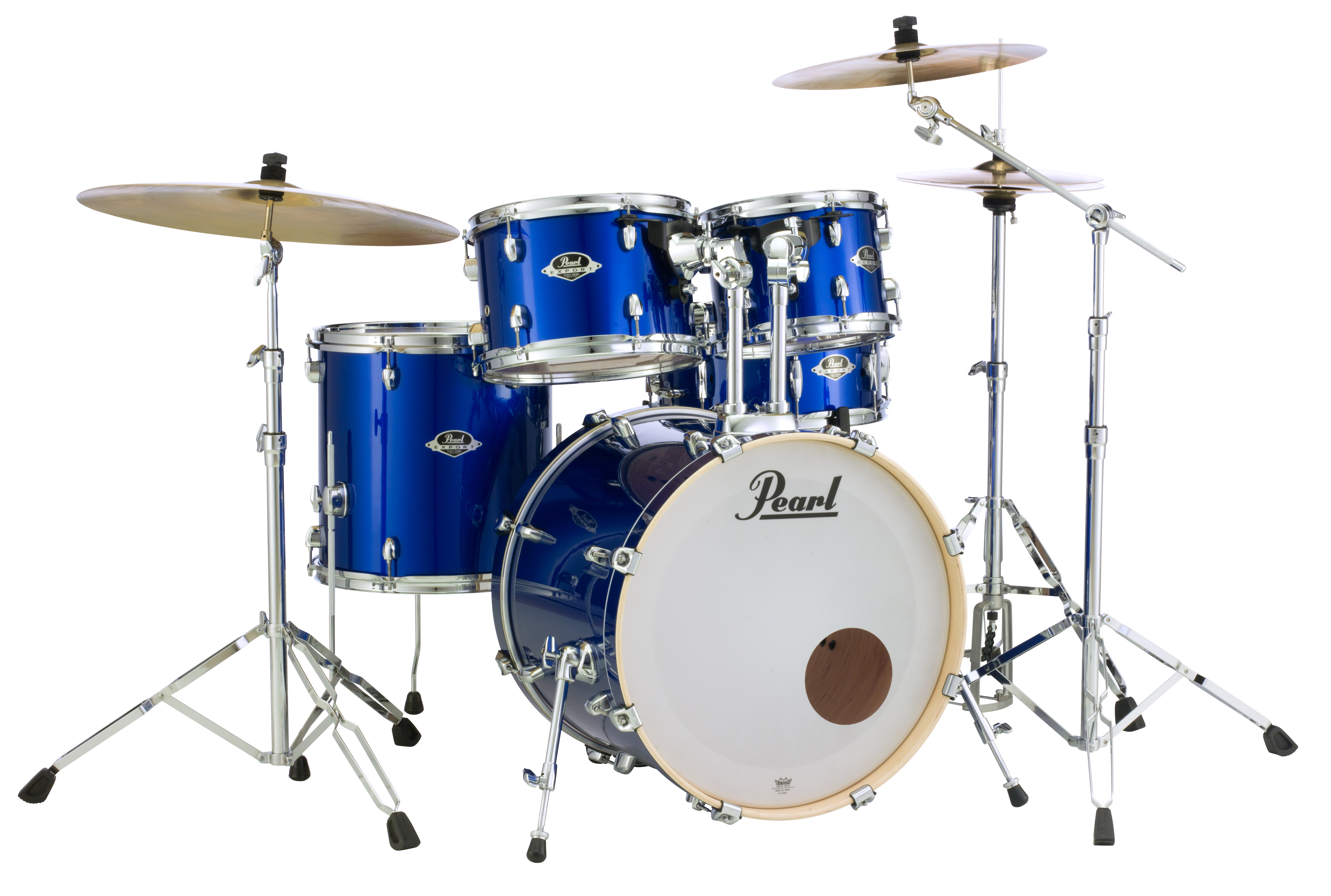 Pearl EXX705NBR/C717 Export Drum-Set High Voltage Blue/Sabian SBR – Bild 2