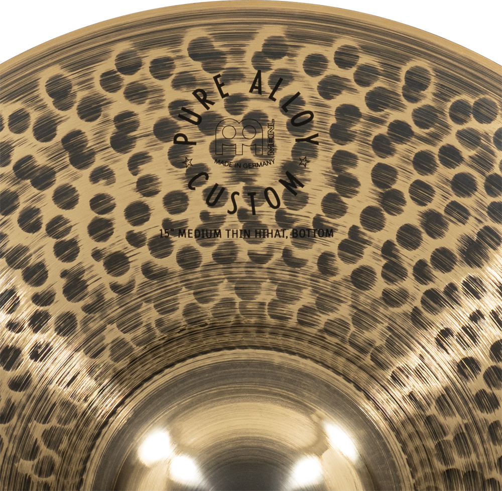Meinl Pure Alloy Custom Medium Hi-Hat 15"