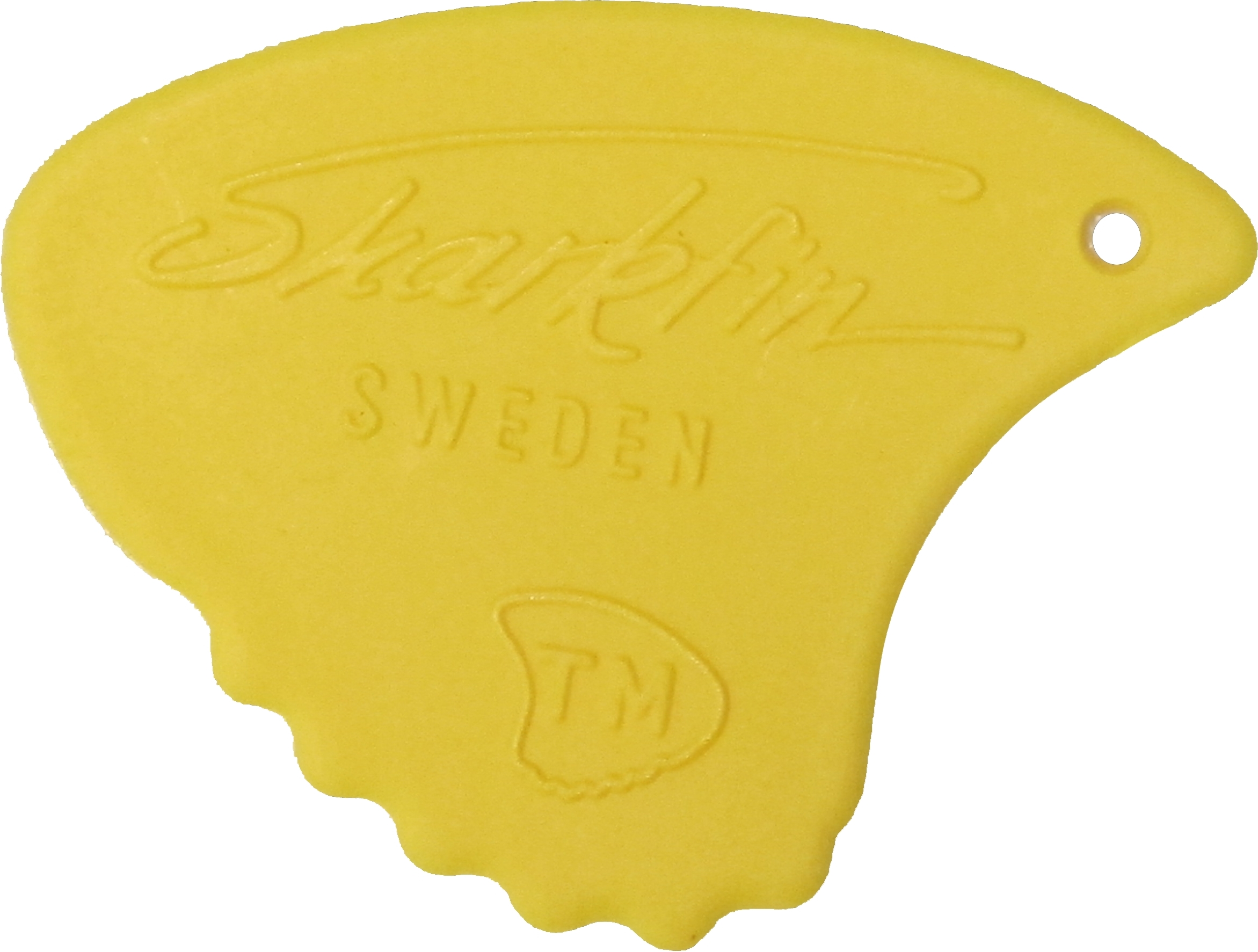 Sharkfin pick 0,65 yellow Sweden Relief Sharkfin pick 0,65 yellow Sweden Relief