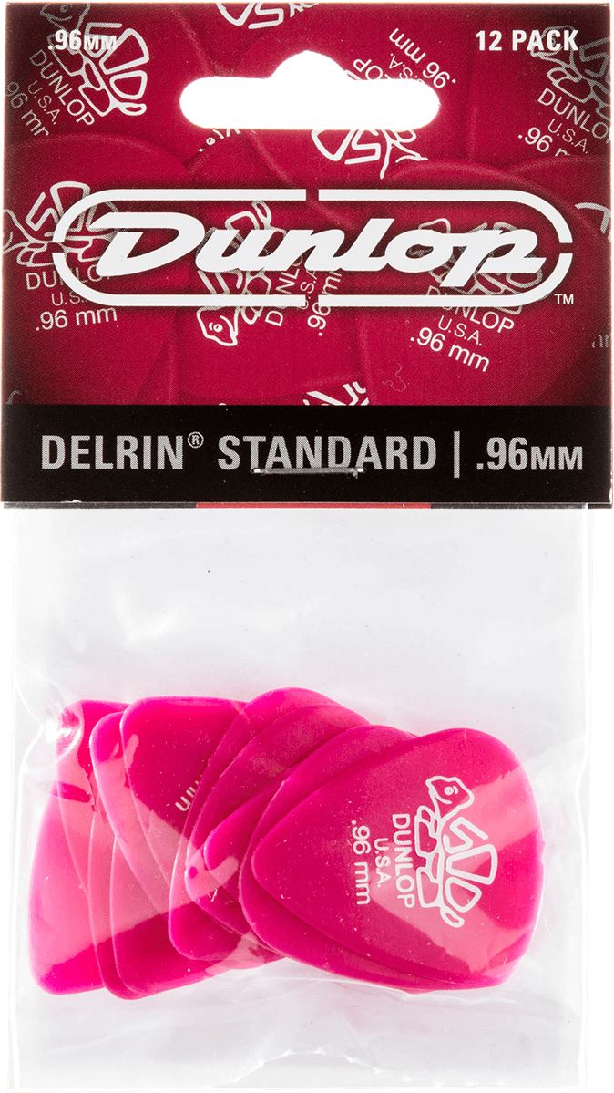 Dunlop Delrin 500 picks 0,96mm 41P96 12 pack
