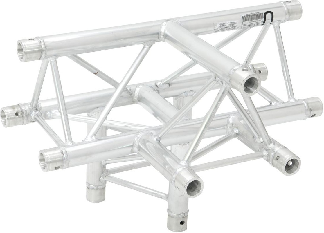Alutruss TRILOCK 6082AT-43 4-Weg-Stück Alutruss TRILOCK 6082AT-43 4-Weg-Stück