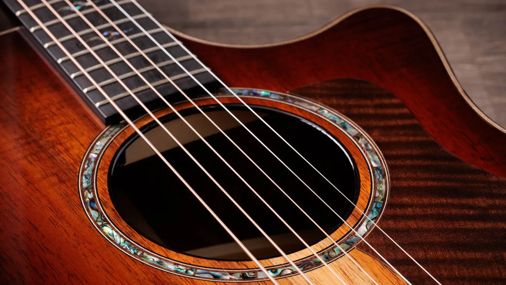 Taylor K24ce Special Edition Shaded Edgeburst Hawaiian Koa  – Bild 8