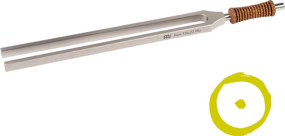Meinl TTF-S Sonic Energy Therapie Stimmgabel - Sonne 126.22Hz – Bild 3