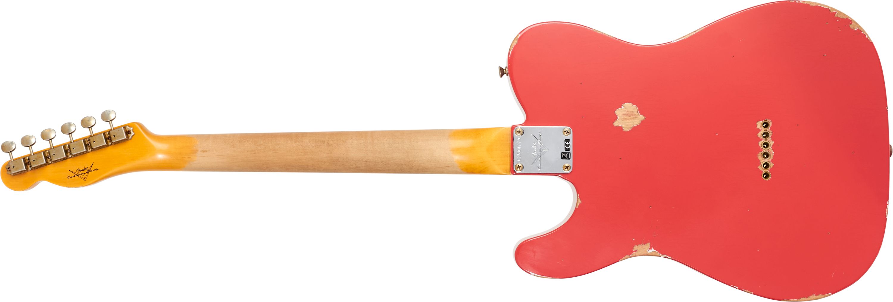 Fender Custom Shop 1963 Telecaster Relic Fiesta Red – Bild 2