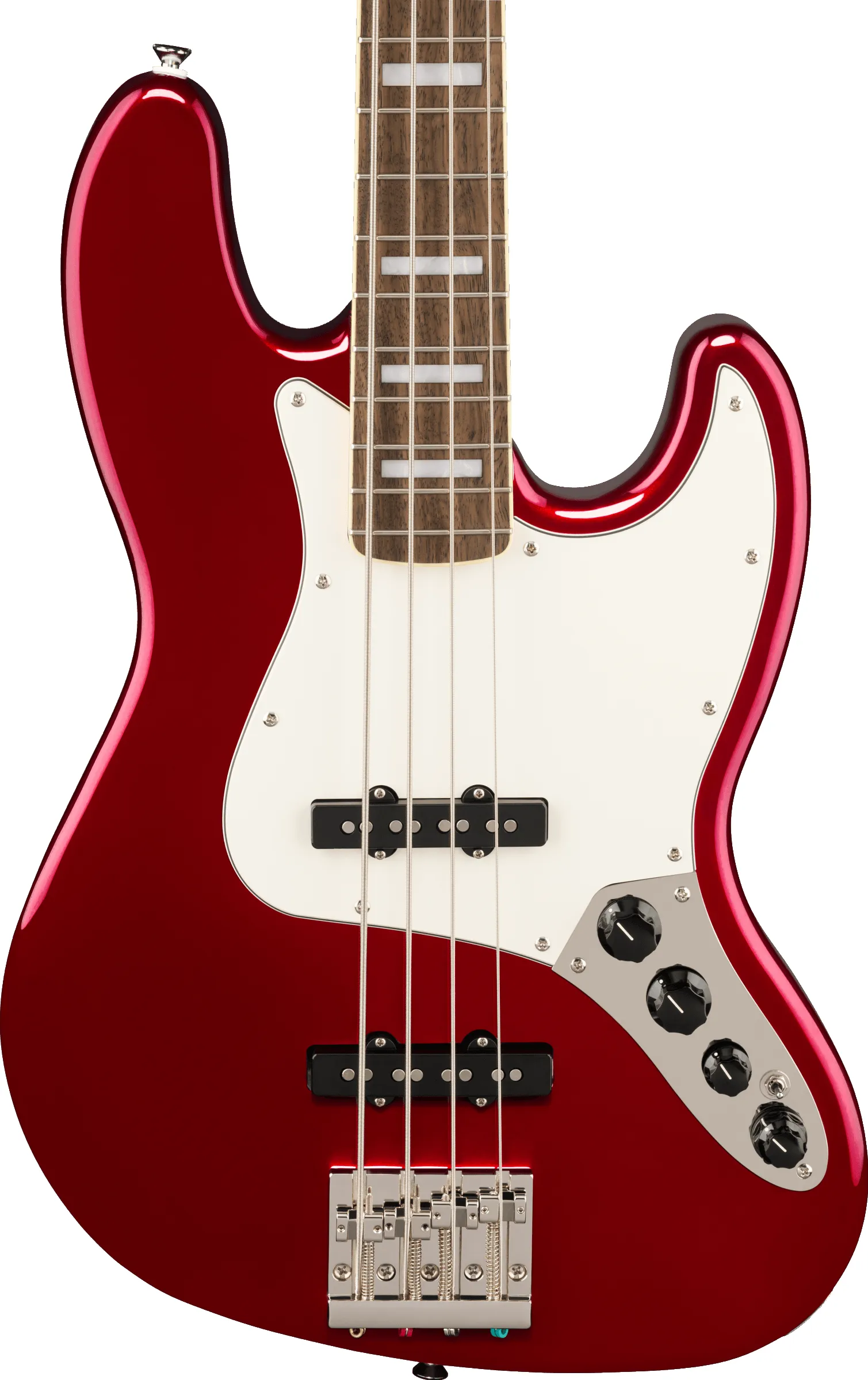 Fender Squier Classic Vibe FSR Active 70 Jazz Bass Candy Apple Red  – Bild 3